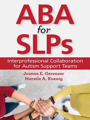 cover image of ABA for SLPs